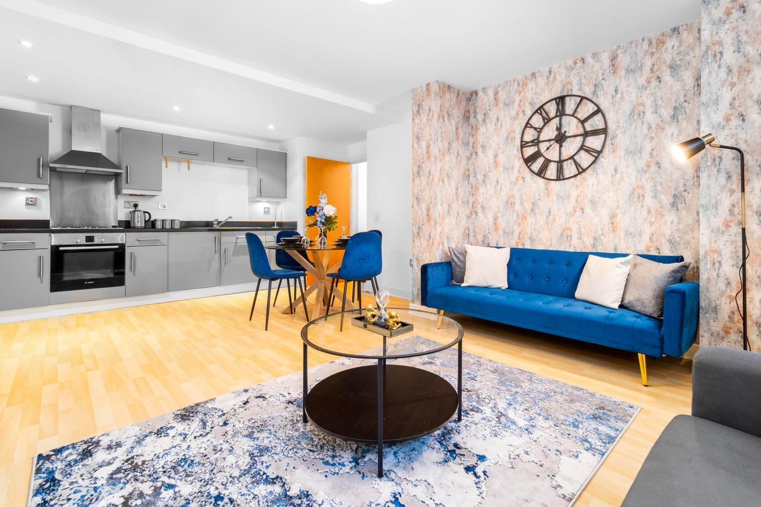 Luxury Sea Blue-Birmingham Central Apartment Exterior photo